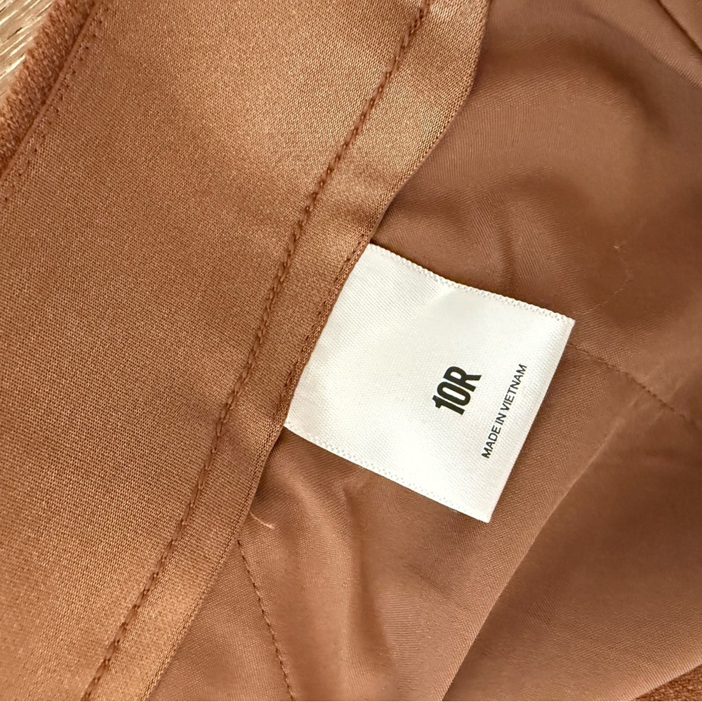 Express Brown Heather Women's Flare Trouser Pants - Picture 5 of 6